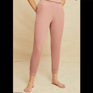 *NWOT* Amour Vert Skylar Paris Rib Jogger - Quartz, size S